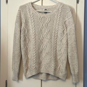 Old Navy Cable Knit Sweater M